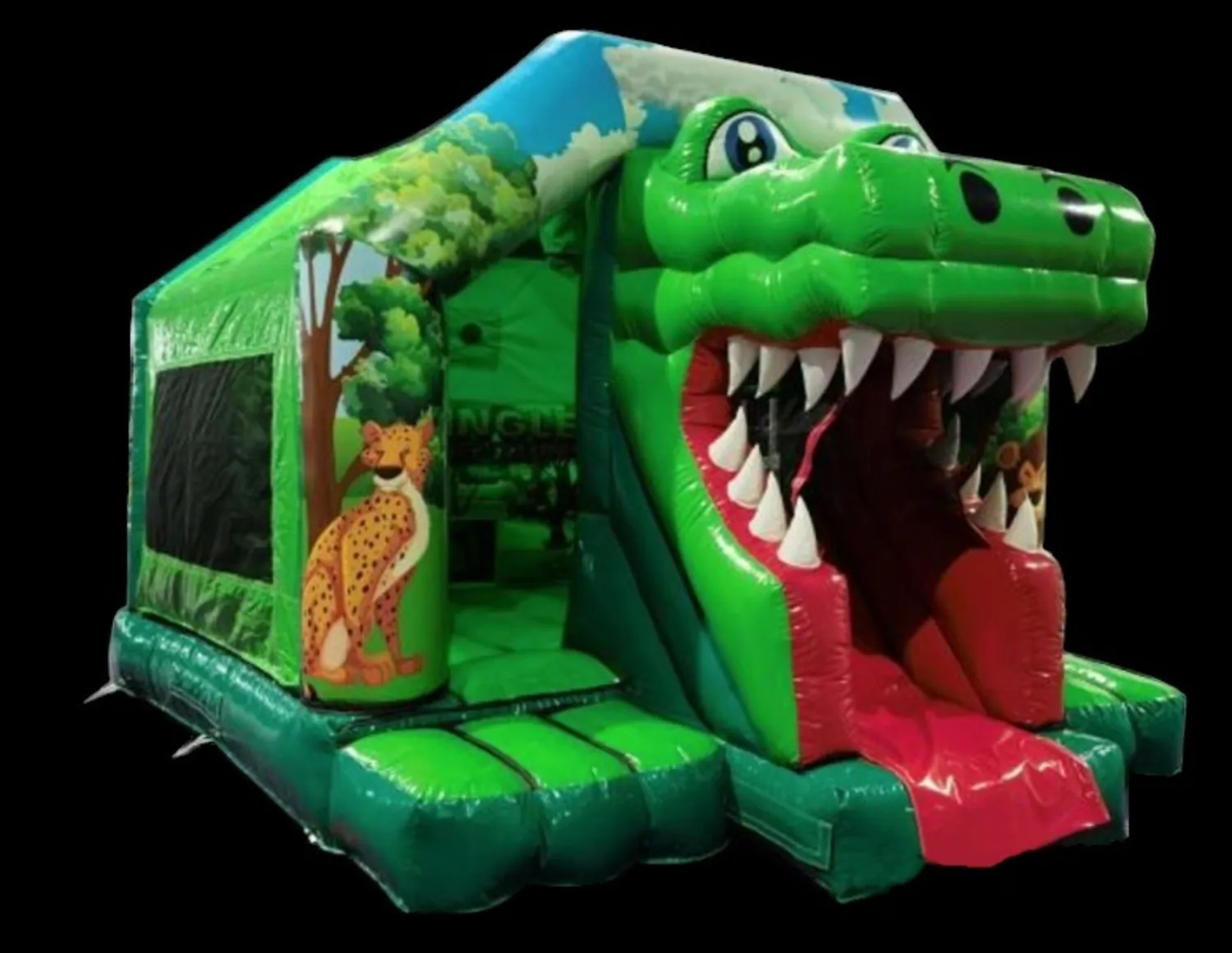 3D Crocodile Castle