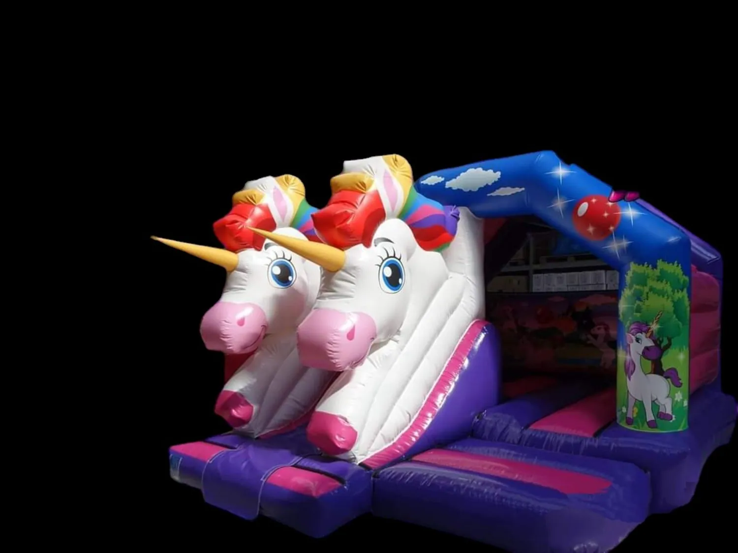 3D Unicorn Castle