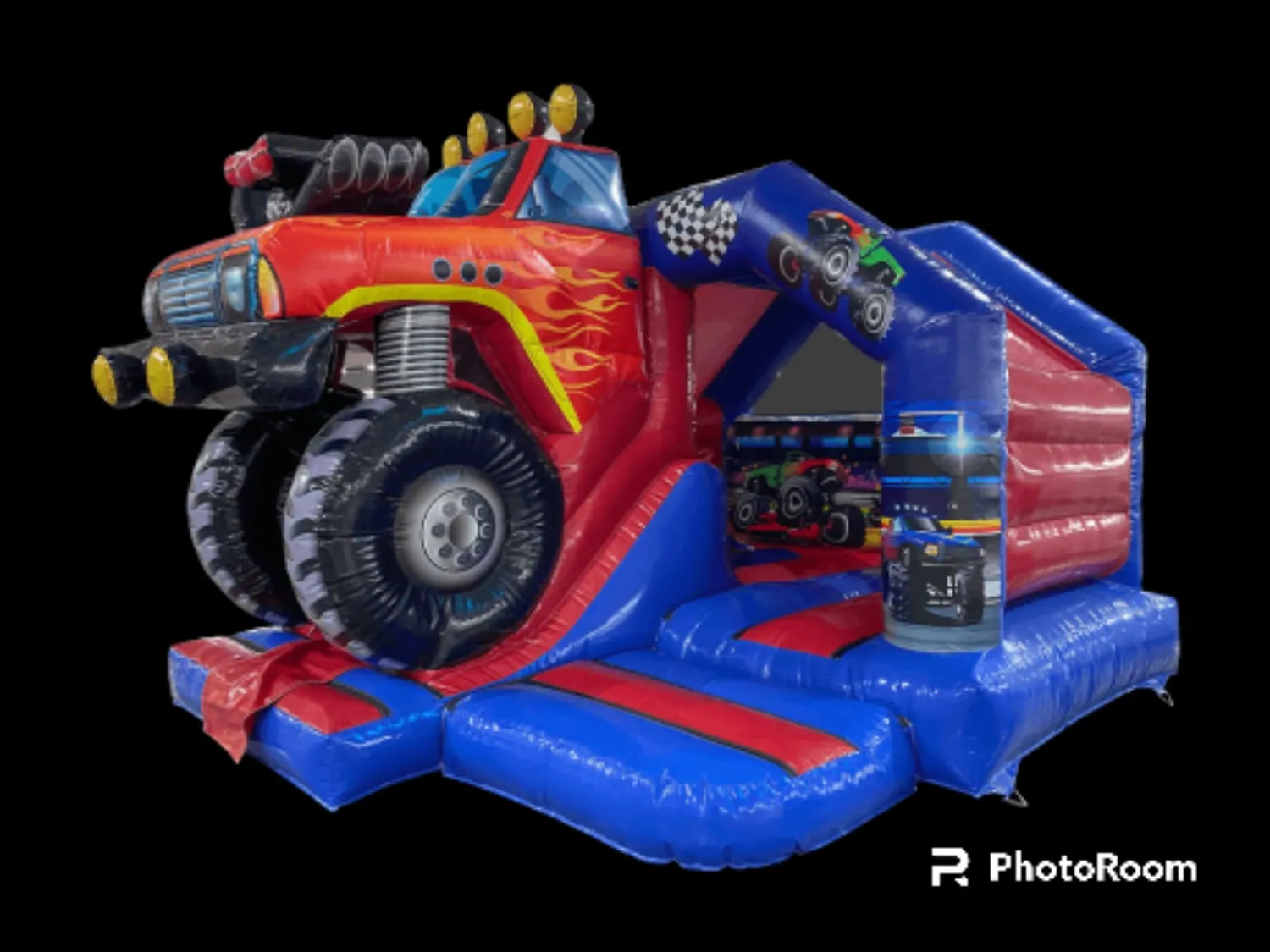 3D Monster Truck Castle